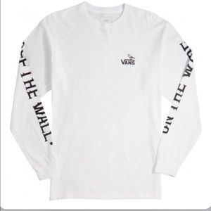 VANS classic fit long sleeve t-shirt size small